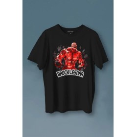 Resim Kendim Seçtim Brock Lesnar Wwe Ufc Amerikan Güreşi Spor Baskılı Tişört T-Shirt 