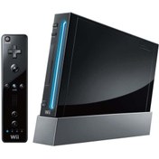 Resim Nintendo Wii Oyun Konsolu Eksiksiz Tam Set Wii Oyun Siyah Renk 