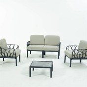 Resim Novussi 2+1+1 Orta Sehpalı Garda Sofa Bahçe Oturma Grubu (0019-10-228-99-000071) 