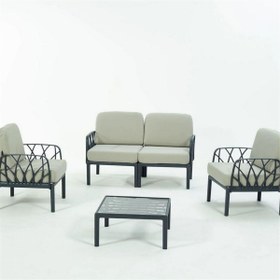 Resim Novussi 2+1+1 Orta Sehpalı Garda Sofa Bahçe Oturma Grubu (0019-10-228-99-000071) 
