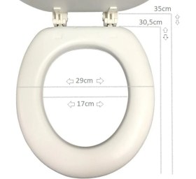 Resim Kreş ve Anaokulu Extra Yumuşak Puf Mini Klozet Kapağı A-Kalite Siyah 