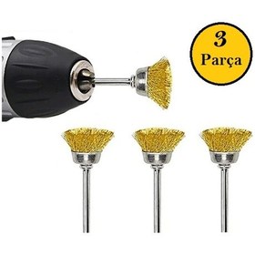 Resim Venoa Vk1530 Mikro Prinç Pimli Çanak Fırça Seti 3 Parça 