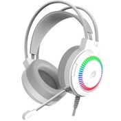 Resim Gamebooster H02W Hammer Beyaz RGB Streo Gaming Kulaklık 