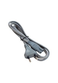 Resim Ac Power Güç Kablosu Gri Tv-radyo-notebook Adaptör Için Teyip Fiş 