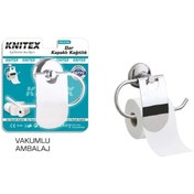 Resim DİMAHOME **(1ADET)** Knıtex Metal Wc Dar Kapaklı Kağıtlık Kl60| Yeni Yıl 