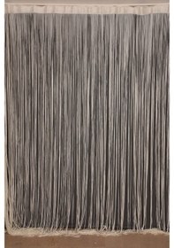 Resim Düz İp Perde 180 Cm En 280 Cm Boy Krem Renk Hazır İp Perde Krem 