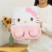 Resim Bestone Usb Elektrikli Ayak Isıtıcı - Pembe/Beyaz (Yurt Dışından) 