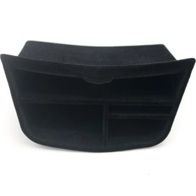 Resim Steellaar Cadillac Xt5 Için Merkez Konsol Organizatörü 2016-2023 Xt6 2020-2023 Flocked Depolama Organizatör Konsolu Tepsi Depolama Kutusu (Yurt Dışından) 