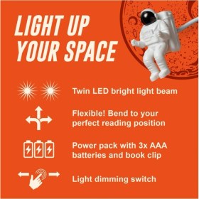 Resim If Space Man Kıtap Okuma Isıgı 