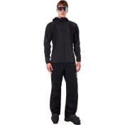 Resim Oakley Drift Tech Fleece Hoodie Erkek Siyah Sweatshirt 