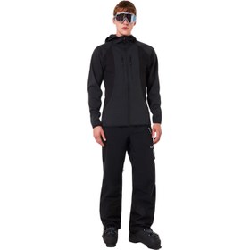 Resim Oakley Drift Tech Fleece Hoodie Erkek Siyah Sweatshirt 