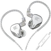 Resim Springsun Kz Dq6 Gümüş In-ear Kulaklık, 3 Dinamik Birim, Yüksek Kaliteli Ses, Mikrofonlu, Ergonomik Tasarım DQ6 