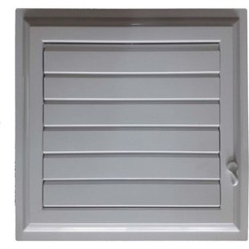 Resim Plastik Menfez 40x40 Yapışkan Bantlı Beyaz 