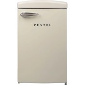 Resim Vestel Retro SB14511 Bej 122 Lt Statik Buzdolabı 