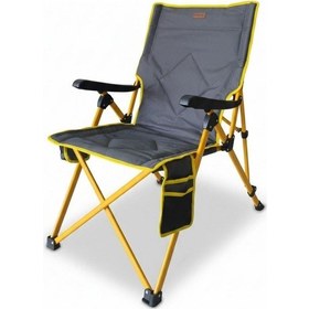 Resim Madfox Flexlounge 3x Katlanabilir Kamp Sandalyesi Sarı 