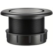 Resim Lumaworld Siyah Abs Rüzgörmez Masa Şemsiye Tıpa Seti Kaymaz Tutamak 2 İnç 