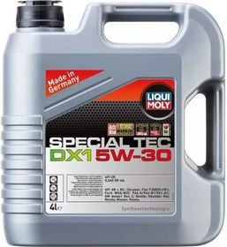 Resim LIQUI MOLY Special Tec DX1 Gen 2 5W-30 Motor Yağı LQM-20968 (4 Litre) 