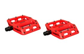 Resim Evo Çivili Platform Pedal Rulmanlı - Kırmızı 