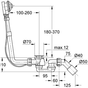 Resim Grohe Talento Küvet Tropleni - 28939000 