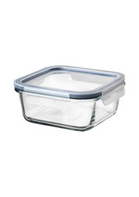 Resim Kapaklı Cam Saklama Kabı, Cam-plastik, 600 Ml, Ikea 365+ 