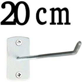 Resim 20 Adet 20 Cm Duvara Ve Suntaya Monte Kanca, Monteli Kanca Askı 