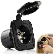 Resim Willowhaven 1 Paket Amerikan Standardı 15a 125v Ac Güç Giriş Fişi, Uzatma Kablosuz, Etl Onaylı, Kamp Karavan Araç Şarj Prizi 