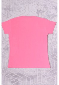 Resim Hçm Kız Çocuk Tshirt Youth Baskılı Bisiklet Yaka C39 Pembe 