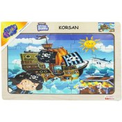 Resim 53/54/55/56 AHŞAP EĞİT.PUZZLE KORSAN 