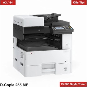 Resim Olivetti D-Copia 255 MF A3/A4 Ofis Tipi Siyah Beyaz Fotokopi Makinesi - Lazer Yazıcı & Tarayıcı 