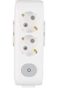 Resim STOREMAX İkili Priz Anahtarlı Topraklı Çocuk Korumalı Klemensli (Kablosuz) 236580 