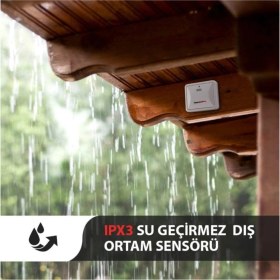 Resim ThermoPro TX2C İlave Dış Sensör (TP60C, TP62C, TP63C, TP65C) İçin Uyumludur 