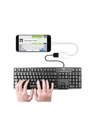Resim Apple Uyumlu iOS iPad (5. Nesil) USB Kamera ve Klavye Adaptörü 