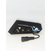 Resim Yiğit Gsm BT22 Bluetooth Motosiklet Kulaklığı Intercom Siyah Motorsiklet Kulaklık 