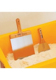 Resim Ennalbur Dekor 002 Macun Ispatulası 8 Cm Ahaşap Saplı 