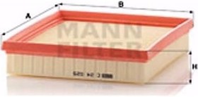 Resim MANN FILTER, BMW 3 Gran 320i ile Uyumlu Hava Filtresi, 2012-2016 