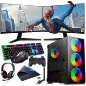 Resim I5 10400F 16GB 240GB SSD 1TB HDD 6GB GTX1660S Çift 24" Monitörlü (Gaming SET) Rogame