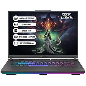 Resim Asus ROG Strix G16 G614JV-N3452 Intel Core i7 13650HX 16" 32 GB RAM 512 GB SSD RTX4060 WUXGA FreeDOS Gaming Laptop 