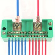 Resim 1 Adet Tek Aşağılık 5.08cm 6/8/12-CIKIŞlı Tel Terminalli Kutu, Ev Tipi Dağıtım Kutusu Terminal Sırası, Bağlantı Kutusu FJ6 