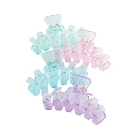 Resim Ronanna Buğz Zikzak Renkli Mandal Toka 11 cm 