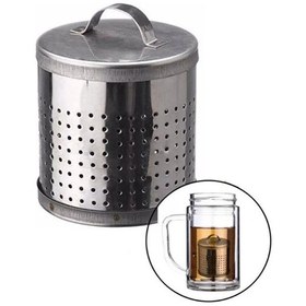 Resim Konyax Büyük Metal Çay Süzgeci Diğer 