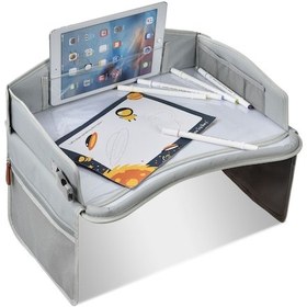 Resim Ranyeek Araba Arka Koltuk Tahtası Çocuklar İçin Tahta Çizim Seti Taşınabilir Oyun Ve Eğitim Çantası 