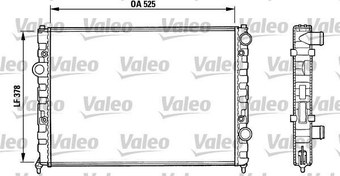 Resim RADYATÖR VW PASSAT IV 1.6 