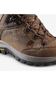 Resim Decathlon Simond Erkek Su Geçirmez Outdoor Deri Bot - Kahverengi - MT500 