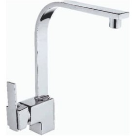 Resim Mintev Elit Kare Krom Mutfak Eviye Bataryası Krom 