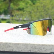 Resim Willowhaven C Hafif Spor Gözlüğü: Yeşil-mor Gradyan Ve Neon Aksanlı Trend Unisex 