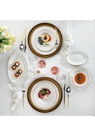 Resim Schafer Mandy Yemek Takımı 56 Parça-gold 