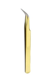 Resim Ocean Ipek Kirpik Cımbızı, Profesyonel Kolay Uygulanabilir, Gold 