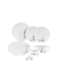 Resim Jumbo Leaf Verdance 29 Parça 6 Kişilik Yemek Takımı Beyaz 