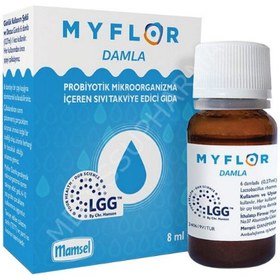 Resim Myflor Probiyotik Damla 8 ml 