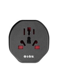 Resim S-link Sl-wl09 Universal - Türk Çevirici Çevirici Priz Adaptör 